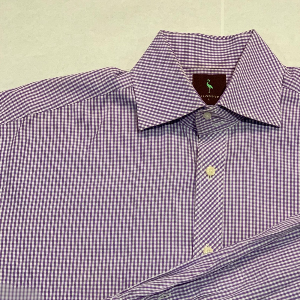 Tailorbyrd spread collar shirt